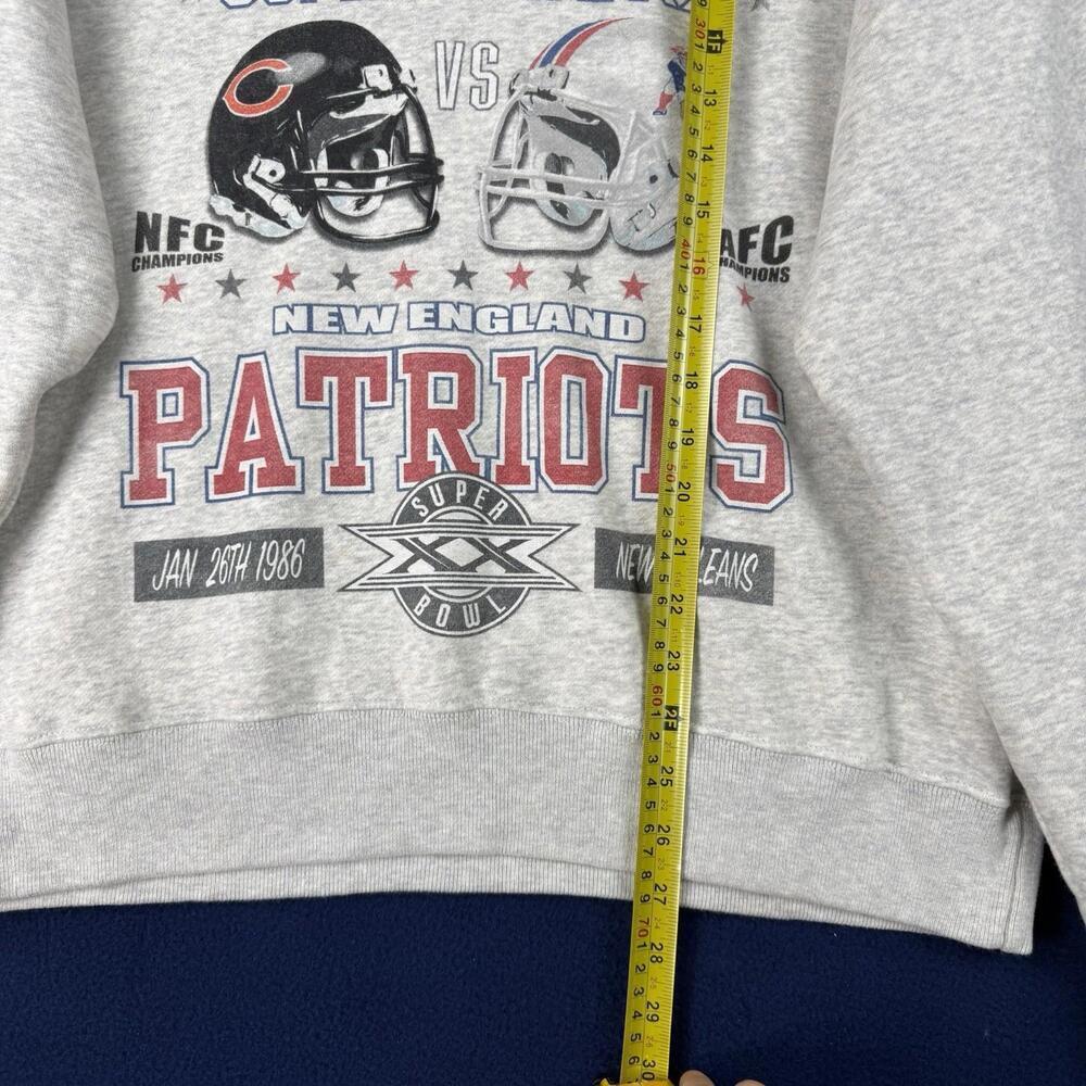 Abercrombie & Fitch NFL Chicago Bears Super Bowl XX Sweatshirt Oversized Size S - Picture 5 of 9